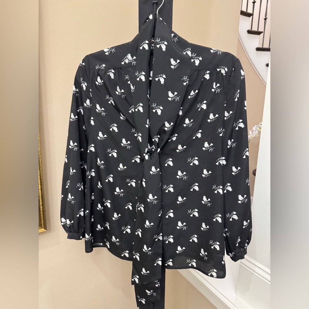 Juicy Couture Black and White Blouse